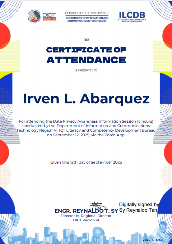 Certificate 6